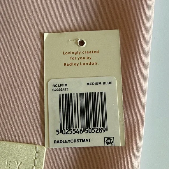 Radley London wallet in medium blue - Picture 2 of 4